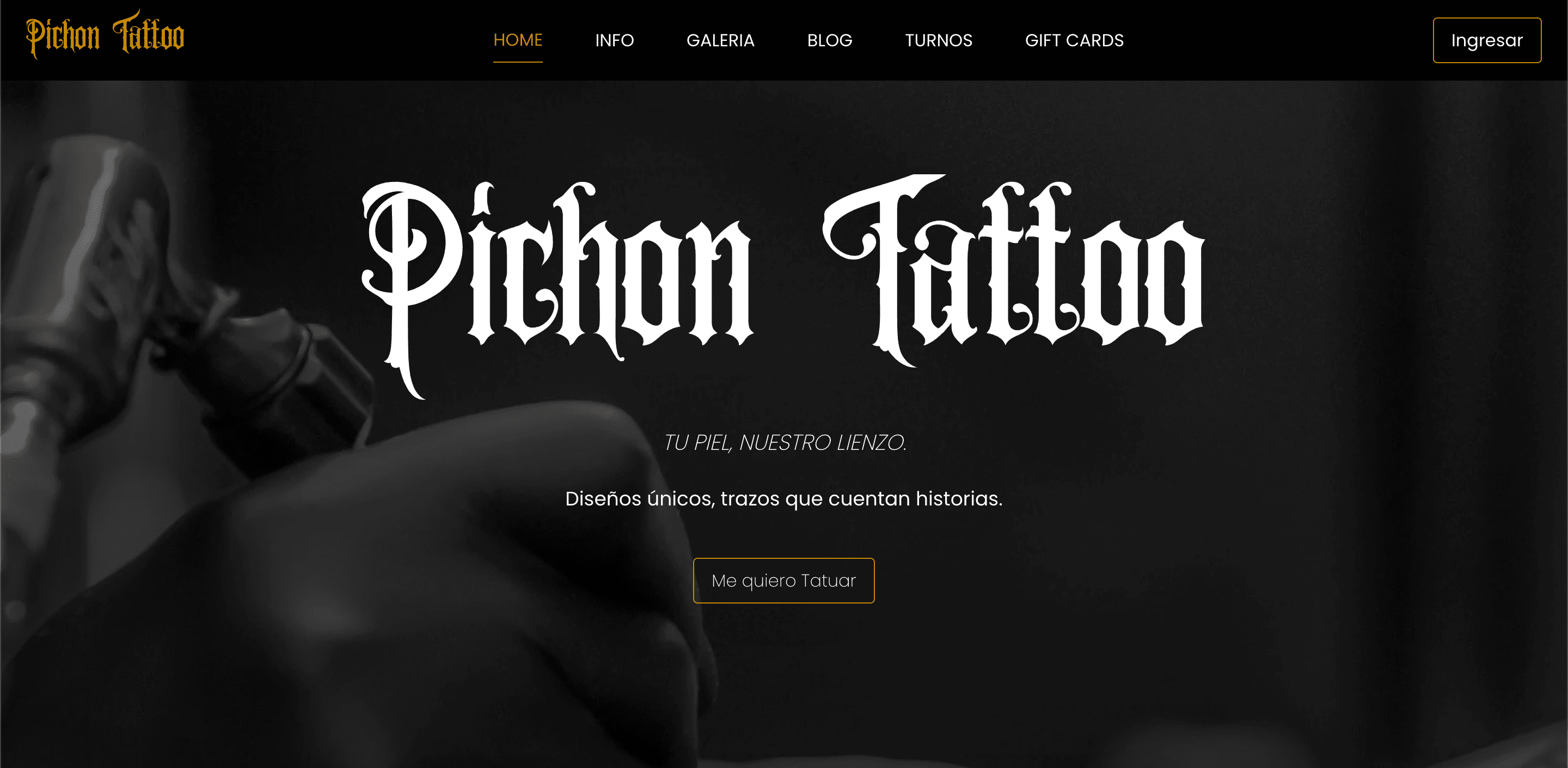 Proyecto Pichon Tattoo