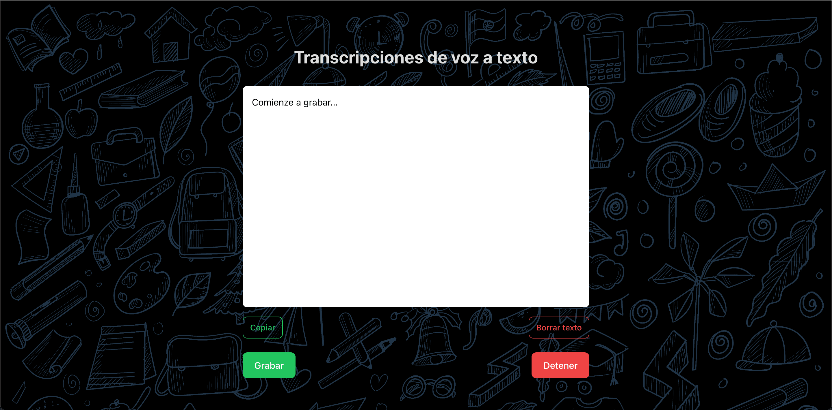 Proyecto Voice Transcriptor