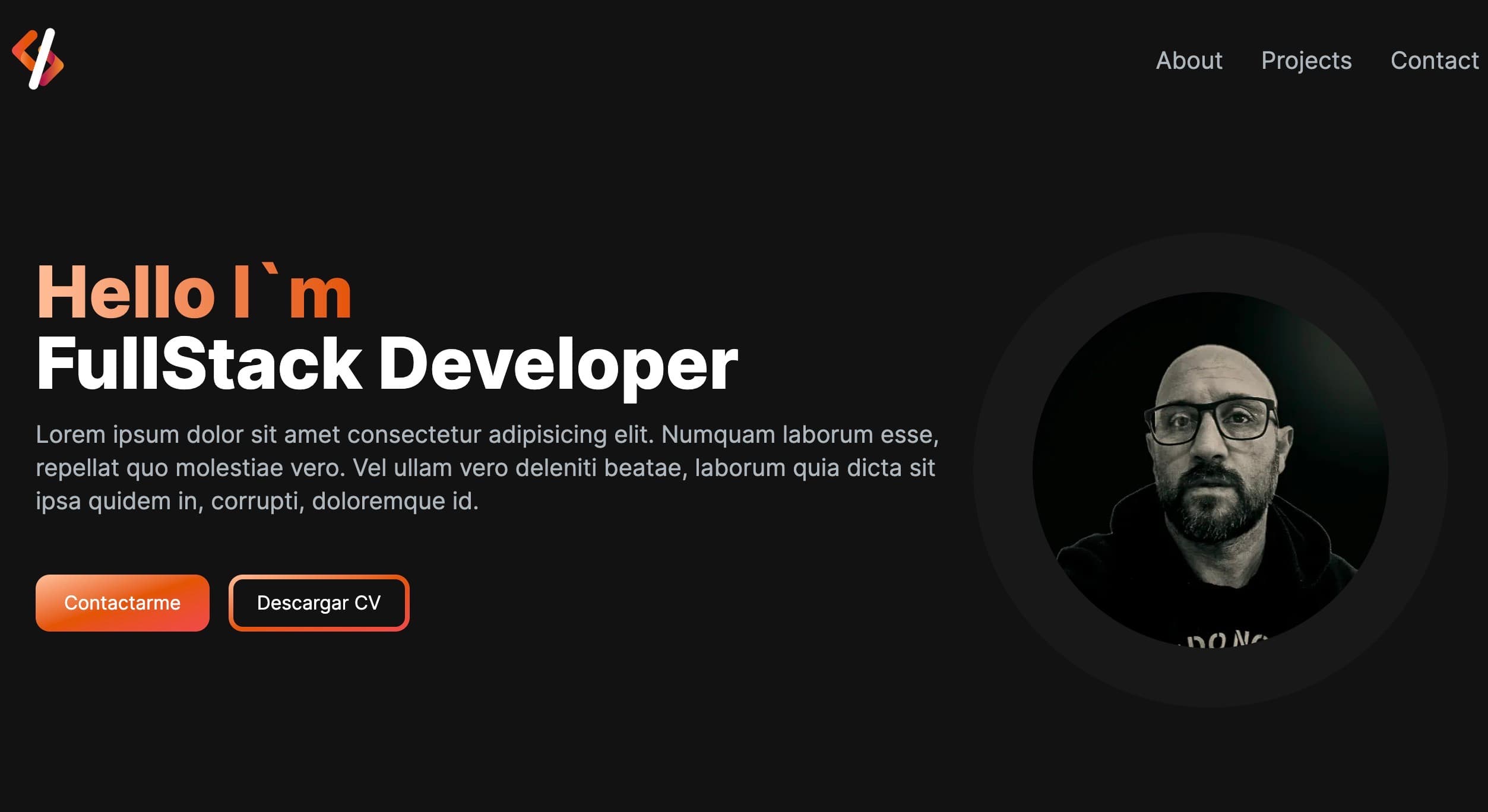 Proyecto Portfolio Personal